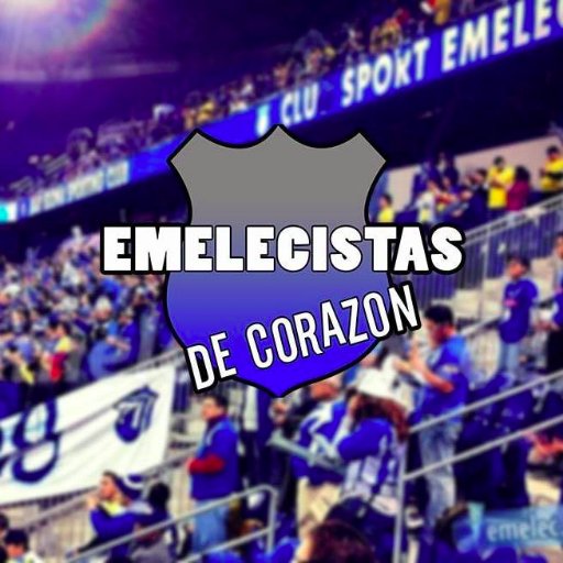 #EmelecTricampeon Club Sport Emelec el mejor equipo. Boca del Pozo la mejor barra. Capwell el mejor estadio de Ecuador !!!