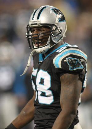 Linebacker with the Carolina Panthers. #58.