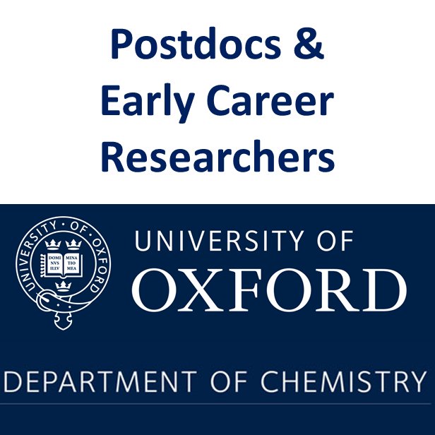 A resource for #postdocs in @OxfordChemistry @UniofOxford - promoting events, training,useful information and more