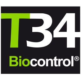 Biological fungicide for the control of crop diseases. Based on Trichoderma asperellum strain T34. Product developed and commercialized by @Biocontrol_Tech