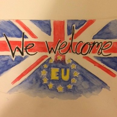Europeans living in the UK - you are welcomed and valued by British people, you are not outsiders #WeWelcomeEU