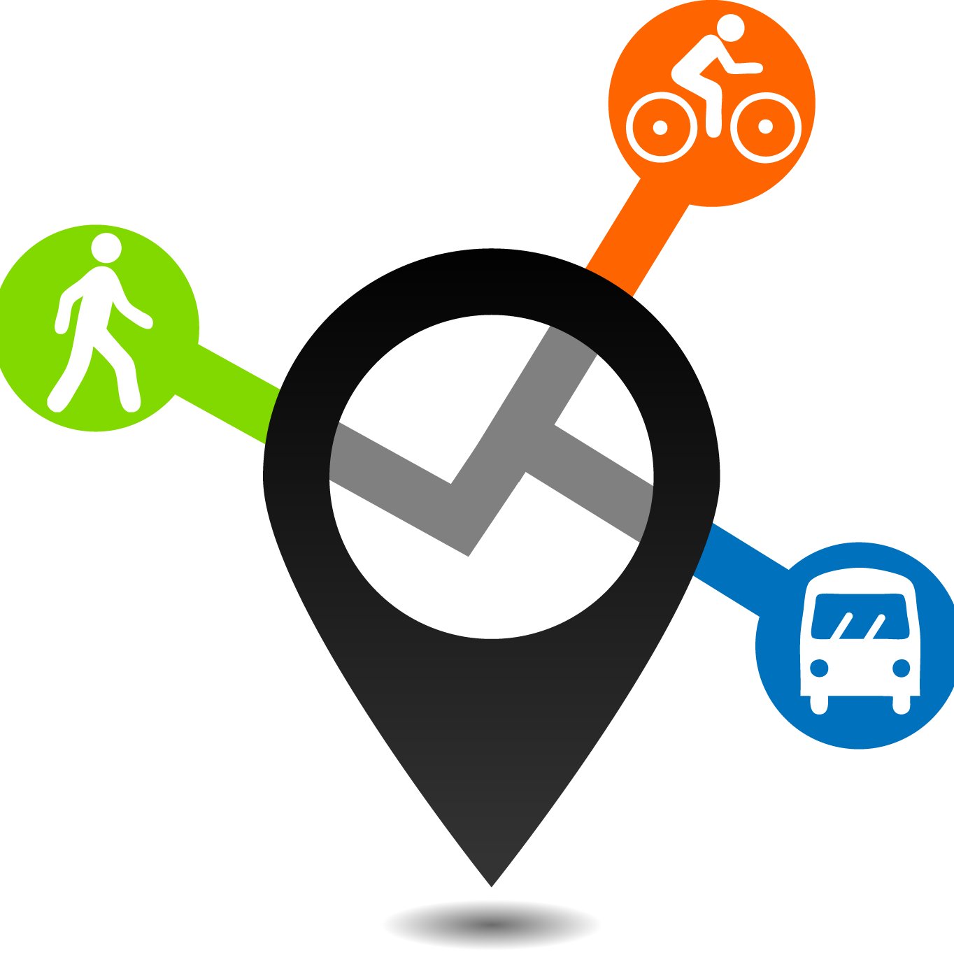Bicicleta como transporte intermodal urbano. Promover el uso de la bici combinado con otros medios como metro, autobús y tren. #movilidadsostenible