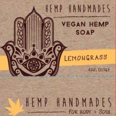 We're live! Hemp Handmades Vegan Hemp Lip Balm in four flavors - Peppermint, Cinnamon, Natural (Unflavored), and Lemongrass.