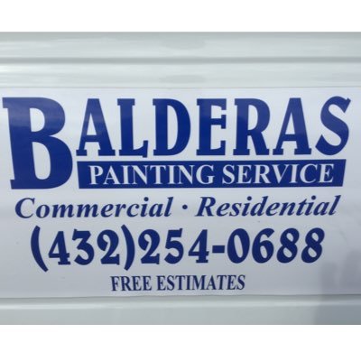 Balderas Painting Service - Midland/Odessa & surrounding areas. Call Today for Free Estimates 432.254.0688, Interior/Exterior, Stain & Finishing, Power Washing