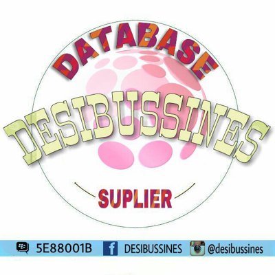 mau penghasilan ratusan sampai jutaan perhari ? bisnis DATABASE solusinya ,, yg minat join bisa langsung PC PIN BB👉5E88001B atau IG @desibussines