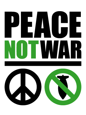 Peace no war