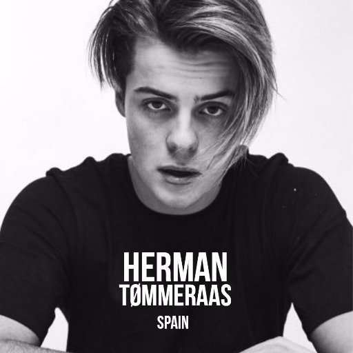 fan account española dedicada al actor noruego Herman Tømmeraas @HermanForReal