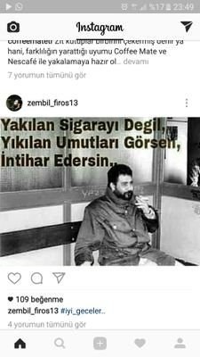 ozgurluge_h's profile picture. Kominal yaşam