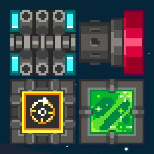 Illegitimate love child of Space Invaders and Tetris Blockships is game about building the baddest ship and blasting your buddies’ - local multiplayer party!
