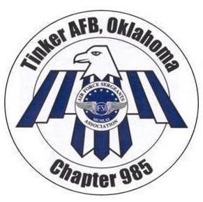 We are Chapter 985 of the Air Force Sergeants Association. 1,509 members strong! Located at Tinker Air Force Base, OK.