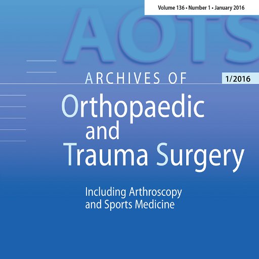 Arch Orthop Trauma Surg: your scientific resource for Orthopaedics, Traumatology and Arthroscopy since 1903