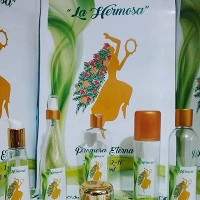 La Hermosa maneja 10 líneas para el cabello netamente naturales con extracto de plantas y frutas 🌺🌺🍃🍃