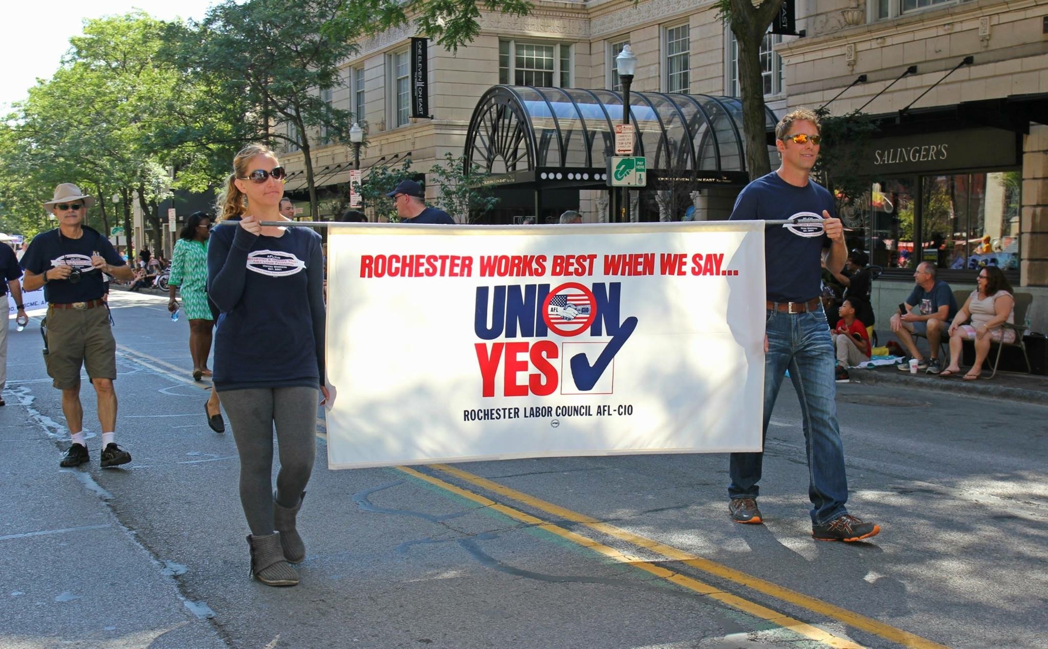 The Rochester & Genesee Valley Area Labor Federation, AFL-CIO represents 100,000 working men and women throughout 11 counties in mid-western New York.