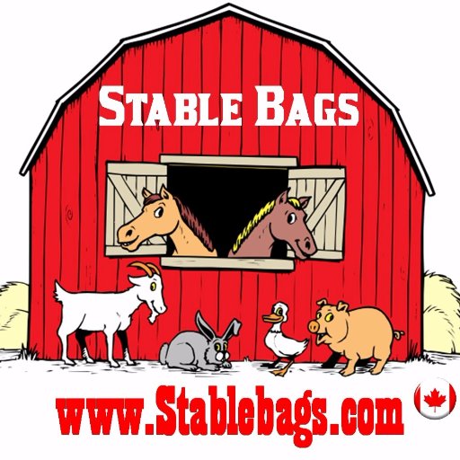 Stable Bags is a Canadian company that manufactures and sells slow feed hay net bags for livestock feeding. They are great for horses, goats, sheep, llamas etc.