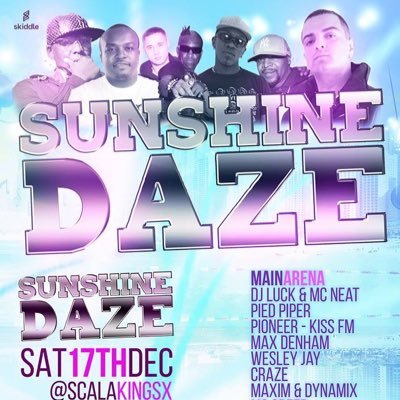 UkgXmasParty's profile picture. SAT 17TH DEC SCALA KINGS CROSS... LUCK & NEAT | PIED PIPER | PIONEER | CKP | CREED | DENZEE SORRY PA & MORE!