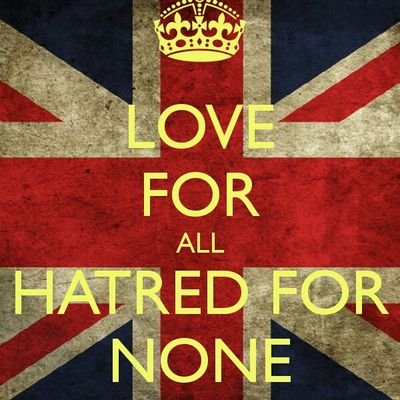 Love for All Hatred for None