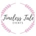 Timeless Tale Events (@timelesstaleia) Twitter profile photo