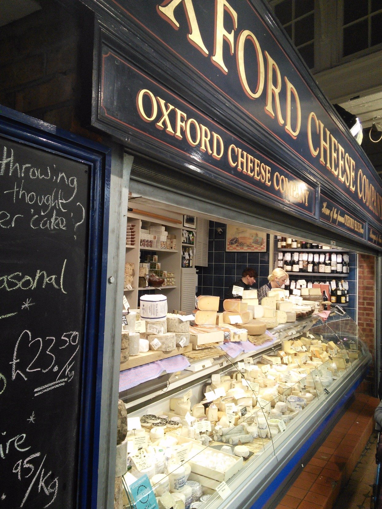 Proudly serving great British and Continental cheese for almost 30 years
Open Monday to Saturday from 08:30 to 17:00