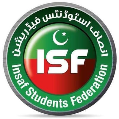 Insaf Students Federation [ISF] is the student body of Pakistan Tehreek-e-Insaf. Official twitter account of ISF. email us at: isf.central@insaf.pk