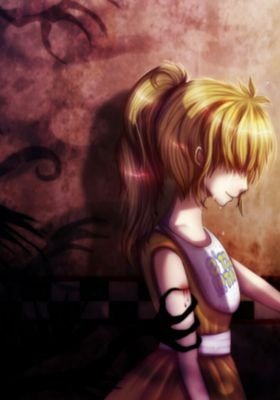 It's me...I'm back..
|#FNaFRP|#MVRP|#openrp|
We were alone for so long..
|Age:11|She/Her|Lost soul of Chica|
I wonder what it was it was we did wrong?