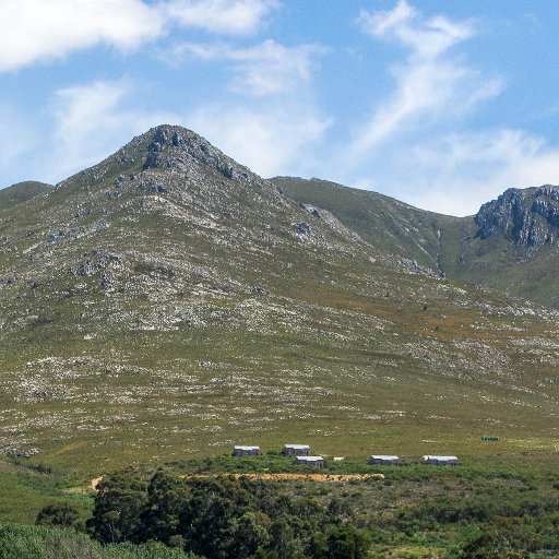 Nature reserve with hiking trails and self-catering accommodation in the Klein River Mountains near Stanford