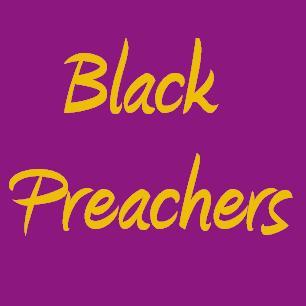 Here to support black ministers that spread the word of God.