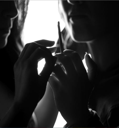 In development: Tapped How I learned to stop smoking by letting Zara touch me (A How to Guide). Created by @CeliaAurora7