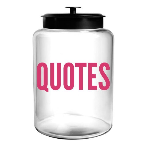 What if one day you found a Jar that full of quotes in it. Well you found it already! The Jar of Quotes #funny #quotes #quote #jar #love