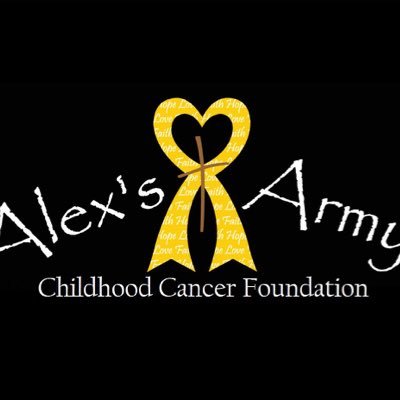 Alex's Army is a non-profit org. aiming to fund research, raise awareness, & make a difference through faith, hope, & love for those facing childhood cancers!