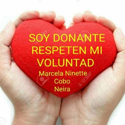 Soy Donante, Respeten mi Voluntad..  Donar es Donar Vida y Amor. 
El Milagro de un Trasplante es la Vida misma. 
Tenemos que hacer de Chile un País de Donantes