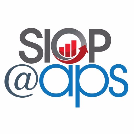 This account is dedicated to providing updates about the annual APS convention to SIOP members from year to year.