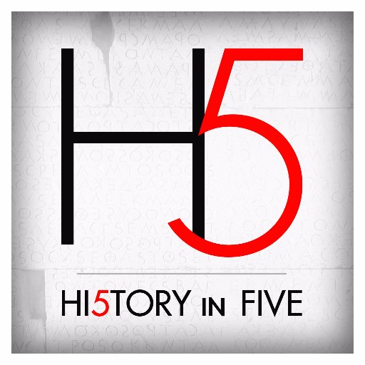 HistoryInFive's profile picture. Your daily dose of history.  Find us on Facebook, Instagram, and youTube. Subscribe to eblast at the link! Part of @SimonBooks 📚