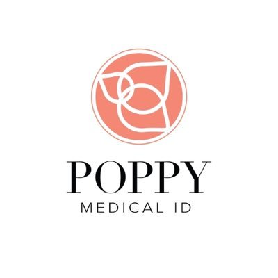 Medical IDs for you, not just your medical condition. Strong, chic & life-saving. Kickstarter FUNDED 🎉Pre-order TODAY! Founder T1D @sarah__harmon #PoppyID