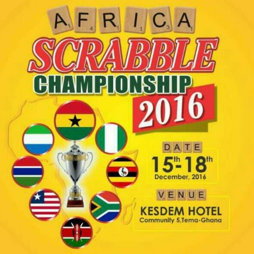 This is the official Twitter Account of the Scrabble Association of Ghana.
Retweets do not necessarily mean endorsements.