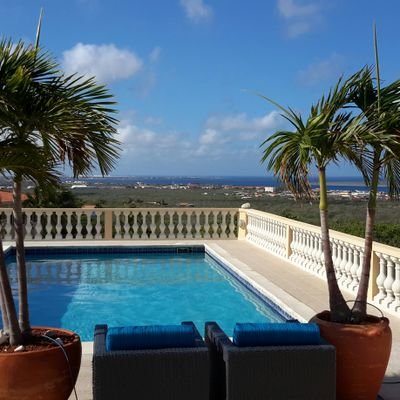 Privé verhuur vakantie villa Bonaire voor 6 personen.