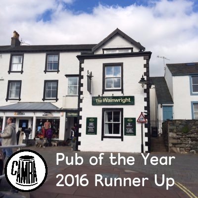 W Cumbria CAMRA POTY Runner-Up, Silver TGO mag Walkers’ Pub, Lake Rd Keswick. Welcome fell-lovers! Local food, 10% off real ales for CAMRA & Wainwright Soc card