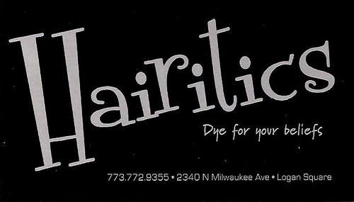 Hairitics_Salon's profile picture. Hair Salon in Logan Square, Chicago, specializing in cuts, color & waxing. 2340 N. Milwaukee.