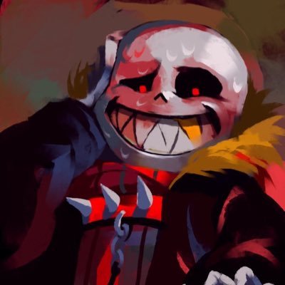 velvetflames's profile picture. ┆underfell sans ┆ dark content ┆ avi by: https://t.co/izsr88Oglq