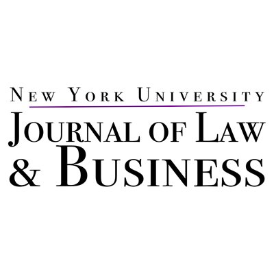 New York University Journal of Law & Business at @NYULaw