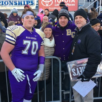 OL-DL coach Bishop Guilfoyle  3 time PA state champs