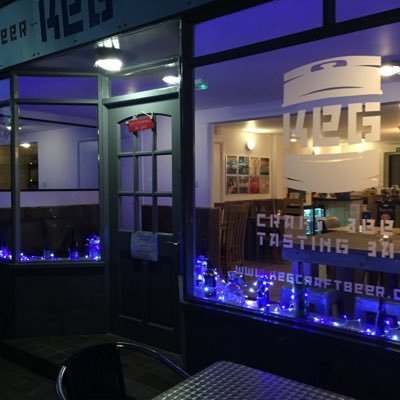 Craft Beer bar with nine rotating taps, at 12 Oakfield Road SL8 5QN