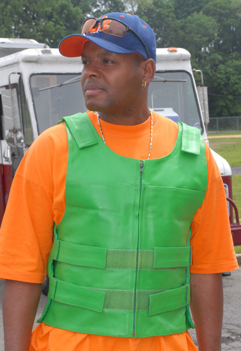 We are a leather and Cloth Motorcycle Vest Company