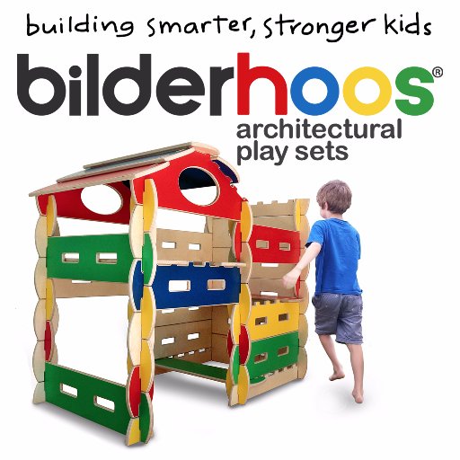 Bilderhoos makes really big wooden architectural play sets that help build smarter|stronger kids. Endlessly reconfigurable and no tools required! USA-made.