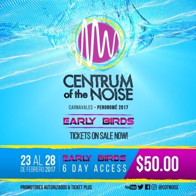 COTNoise's profile picture. For more info: centrum.jc@gmail.com Penonome a new concept for your party