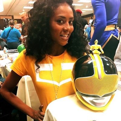 The Twitter page of Deborah Estelle Philips, who played the role of Katie Walker, Power Ranger's Time Force.