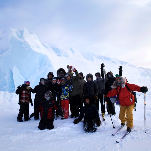 Ongoing youth art project in the prolific arctic arts community of Kinngait, Nunavut, Canada.