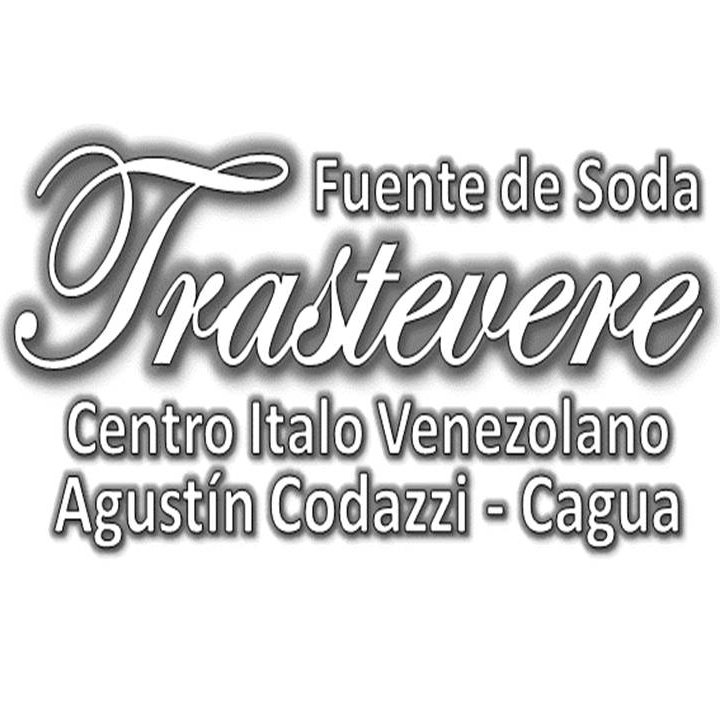 Fuente de Soda Trastevere
Club Italo-Venezolano
Cagua - Edo. Aragua