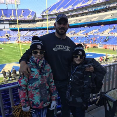 Husband, father, combat vet, forever participant of the Memorial May Relay, supporter of Carry the Load, proud member of the Army Football Brotherhood (Heavy D)