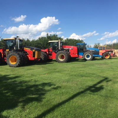 I love Farming Versatile Tractors And Charolais