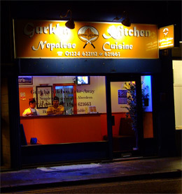 First Nepalese Take Away in Aberdeen. Tel 01224 622112